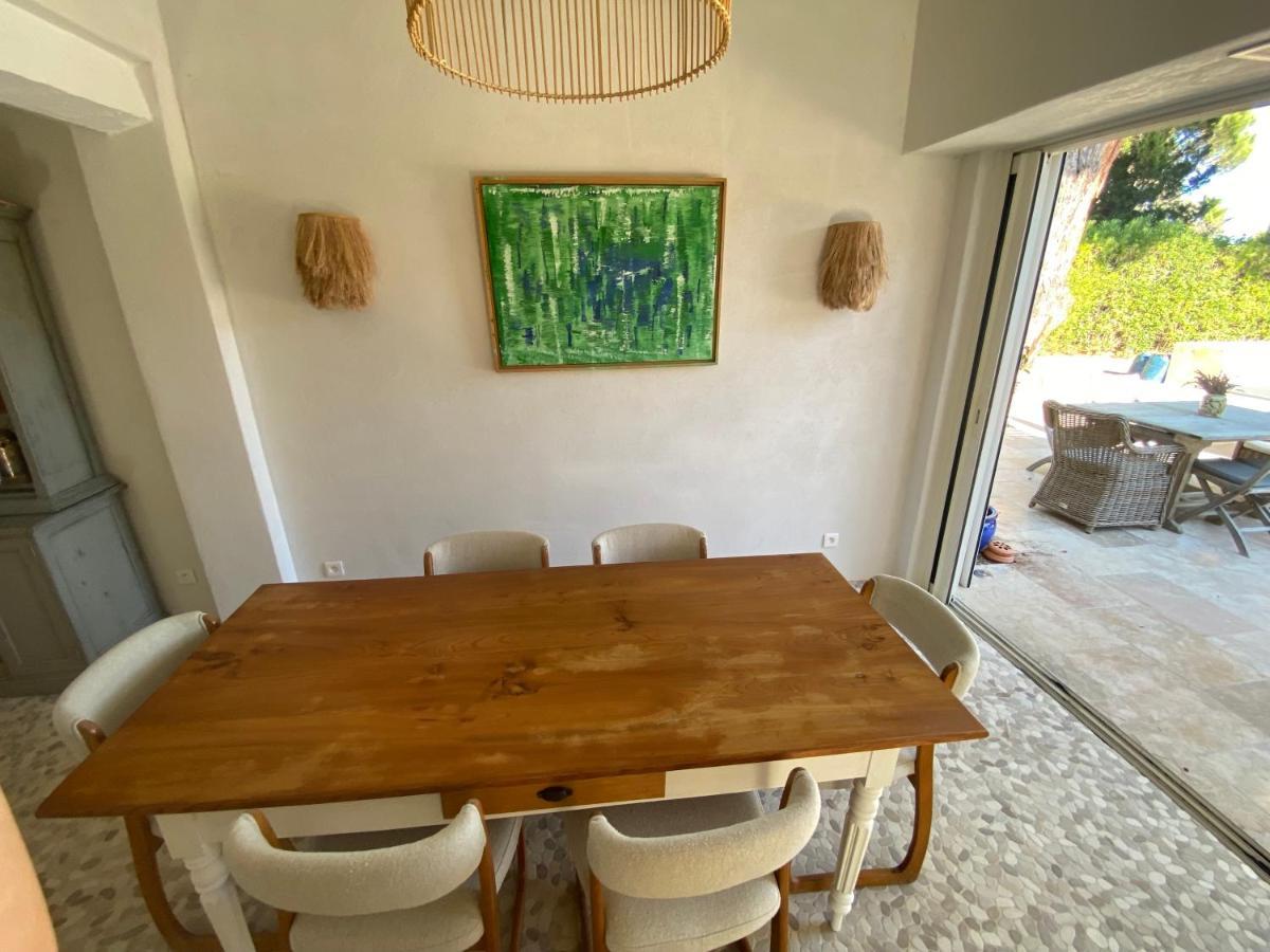 Lovely "Provence" Villa With Sea View, Private Heated Pool, Airco And Beautiful Garden Grimaud Exterior photo