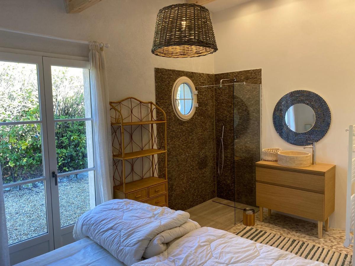 Lovely "Provence" Villa With Sea View, Private Heated Pool, Airco And Beautiful Garden Grimaud Exterior photo