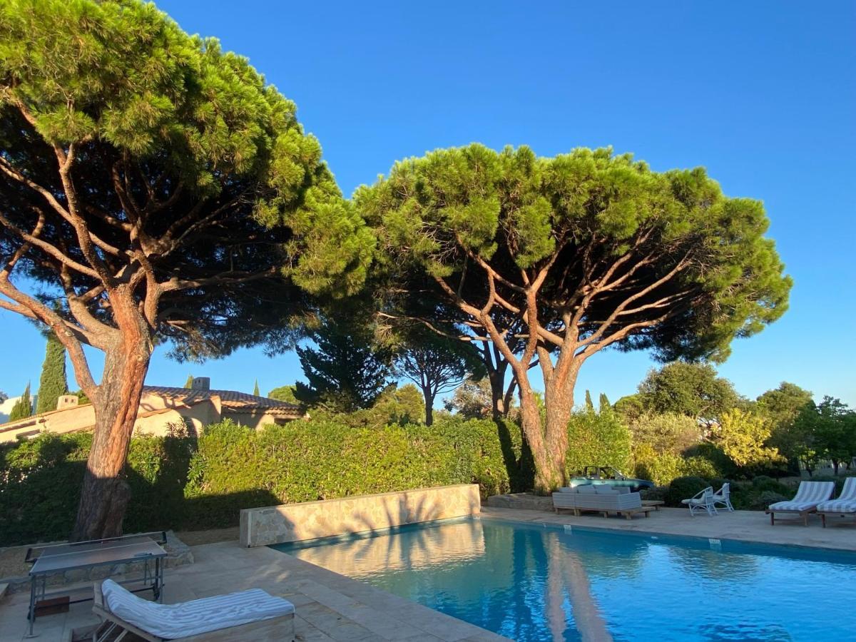 Lovely "Provence" Villa With Sea View, Private Heated Pool, Airco And Beautiful Garden Grimaud Exterior photo