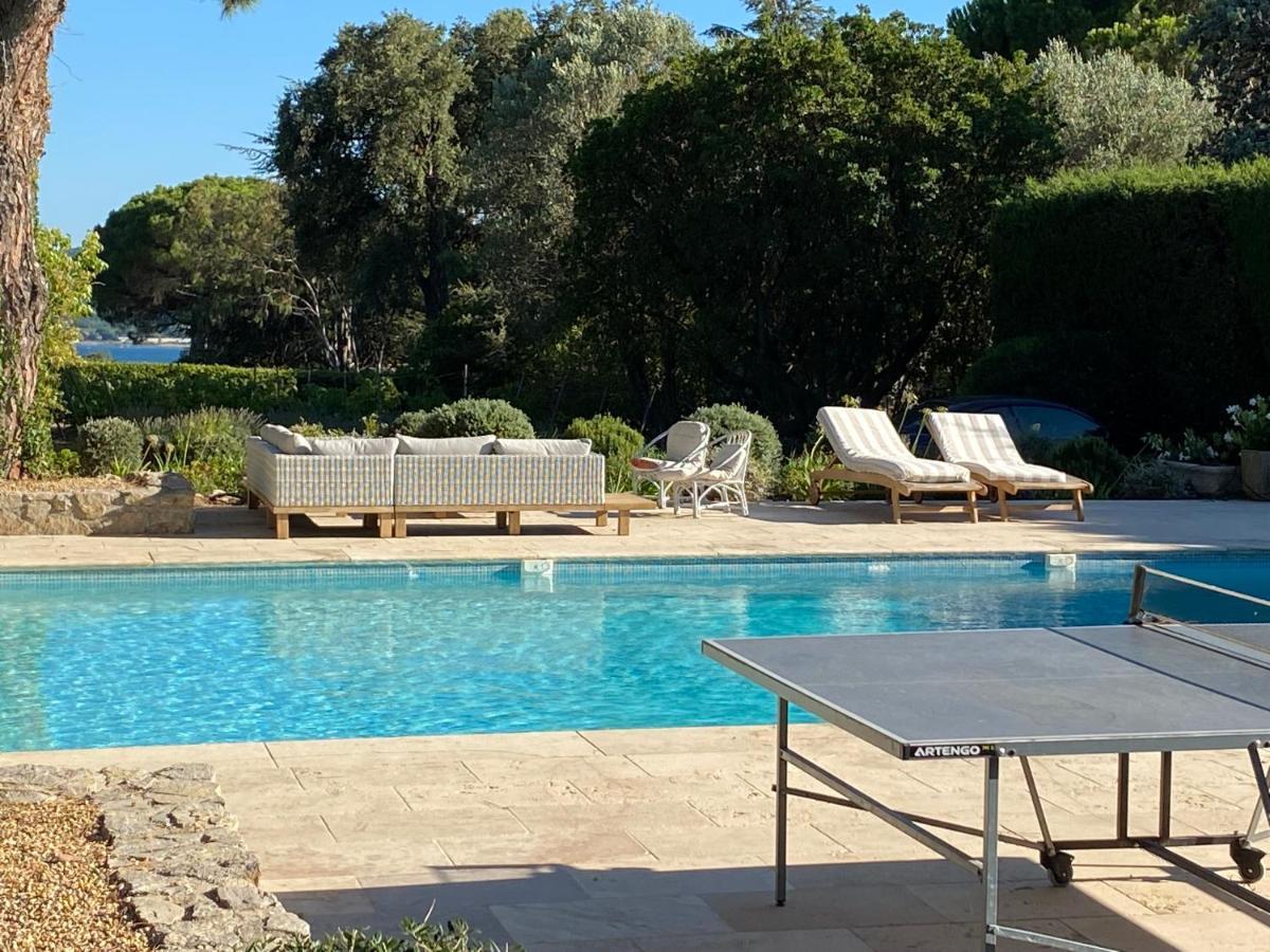 Lovely "Provence" Villa With Sea View, Private Heated Pool, Airco And Beautiful Garden Grimaud Exterior photo