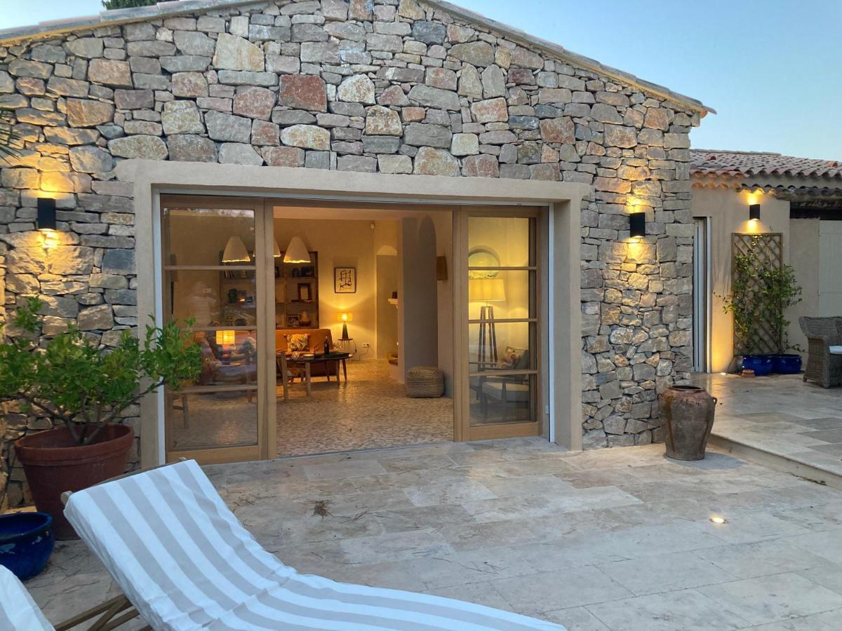 Lovely "Provence" Villa With Sea View, Private Heated Pool, Airco And Beautiful Garden Grimaud Exterior photo